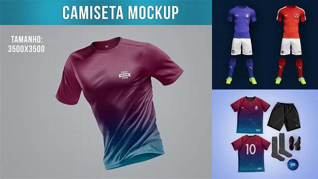 8584+ Mockup Uniforme Deportivo Gratis Free Editable PSD