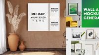 8606+ Wall Art Mockup Generator Free Professional PSD Download