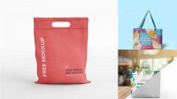 8609+ Non Woven Bag Mockup For Free Download