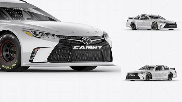 861+ Nascar Camry PSD Mockup Right Half Side View Download Premium Free PSD