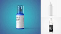 8623+ 15ml Glossy Spray Bottle PSD Mockup Free Graphic Design Resource