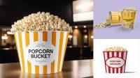 8625+ Popcorn Bucket Mockup Free Best for Showcase