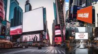 8627+ Times Square Mockup Free Unique High-Resolution PSD