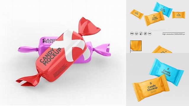 8629+ Candy PSD Mockup Unique Free Photoshop Files