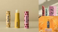 863+ Lip Balm Mockup Creative and Modern PSD Freebie