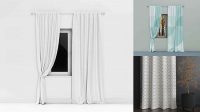 8653+ Free Curtain Mockup For Free Download