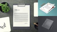 8656+ Letterhead Mockup Template Free Digital Download