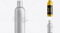 8658+ White Plastic Cosmetic Bottle with Lid 300 ml Unique Free Photoshop Files