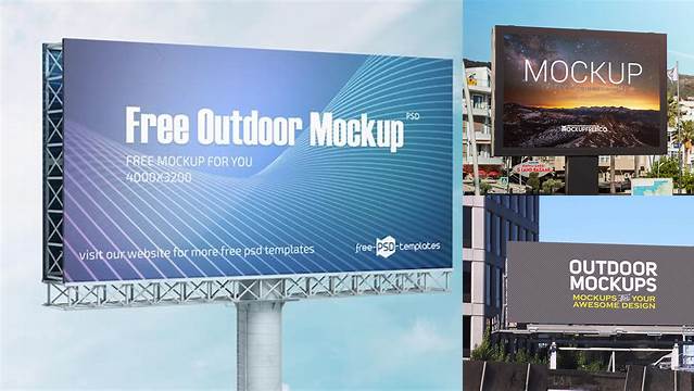 8659+ Outdoor Mockup PSD Download