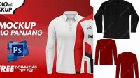 8672+ Mockup Kaos Polos Panjang Free Mockup Templates