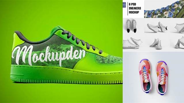 8682+ Pair of Sneakers PSD Mockup Free Design Resource