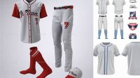 8687+ Baseball Uniform Mockup High-Resolution Graphic