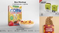 8689+ Free Cereal Box Mockup Easy Editable