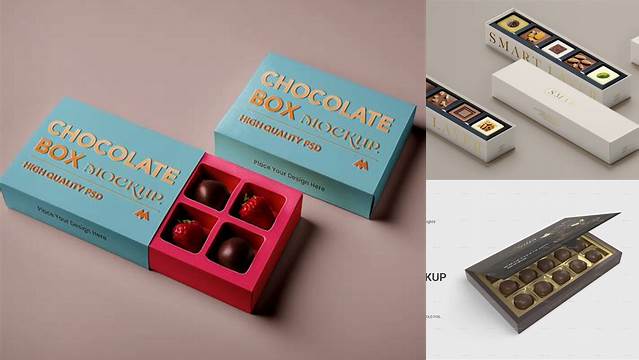 8690+ Free Chocolate Box Mockup Professional PSD Resource