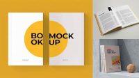 8698+ Mockup Book Psd Easy Editable