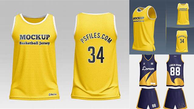 8699+ Free Basketball Jersey Mockup Psd Digital Download