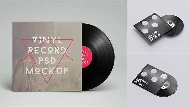 871+ Vinyl Mockup Generator Custom Mockup Graphic Design