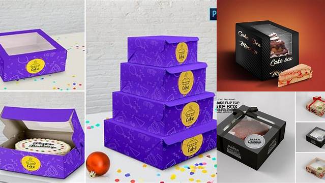 8715+ Cake Box Mockup Custom Mockup Graphic Design