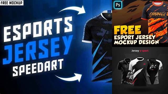 872+ Esport Jersey Mockup Free Download Free