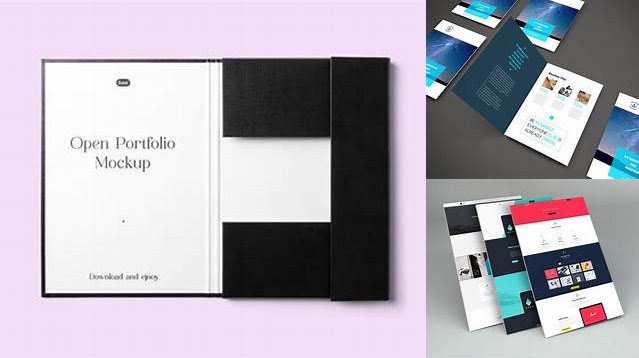 8727+ Free Portfolio Mockups Fully Layered PSD Freebie