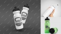 8728+ Sport Bottle Mockup Free Easy Editable