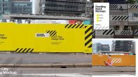 8741+ Construction Hoarding Mockup Free Download Free