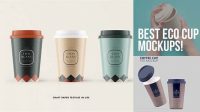 8741+ Eco Cup Mockup PSD File Download