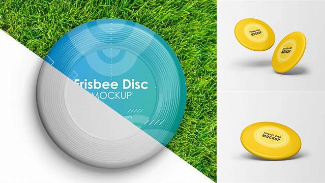 8742+ Frisbee Mockup Free For Free Download