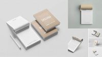 8754+ Mockup Notepad Creative Design Resource