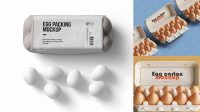 8755+ Egg Carton Mockup Free Exclusive Free PSD