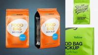 8756+ 4lb Food Bag PSD Mockup Front View Photoshop PSD Free for Designers