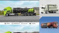 876+ Tanker Truck Mockup Free PSD Download