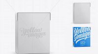 8766+ 390ml Carton Package PSD Mockup Half Side View Professional Graphic PSD Download