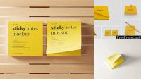 8769+ Sticky Note Mockup Free Download Free