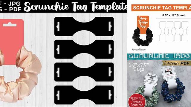 877+ Scrunchie Tag Template Free Download Best for Showcase