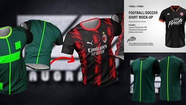 8771+ Mockup Camisetas De Futbol Exclusive Free PSD