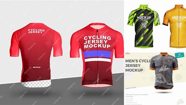 8778+ Cycling Jersey PSD Mockup Fully Editable PSD Template