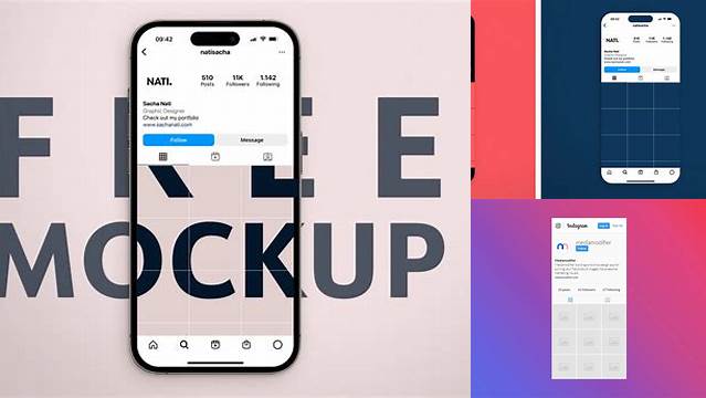 8778+ Instagram Profile Mockup Mockup File Free Download