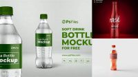 8799+ Plastic Bottle With Cola PSD Mockup Free Premium Photoshop Template Download