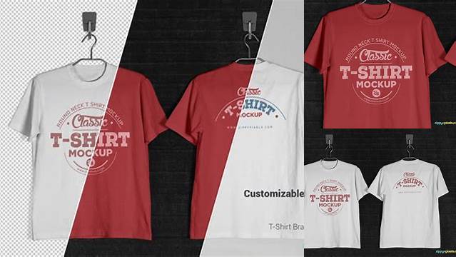 8799+ T-shirt Mockup Bundle Free Download Include TIFF