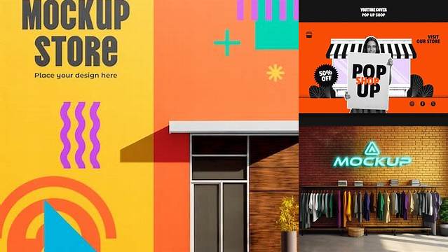 8800+ Pop Up Store Mockup Psd High-Quality PSD