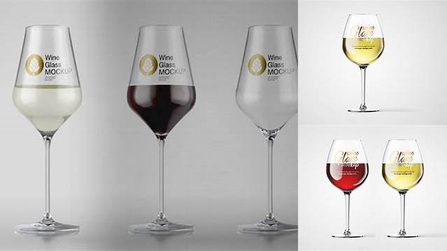 8802+ Wine Glass Mockup Free Exclusive Free PSD