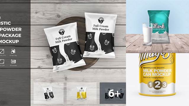 8817+ Milk Powder Mockup For Free Download