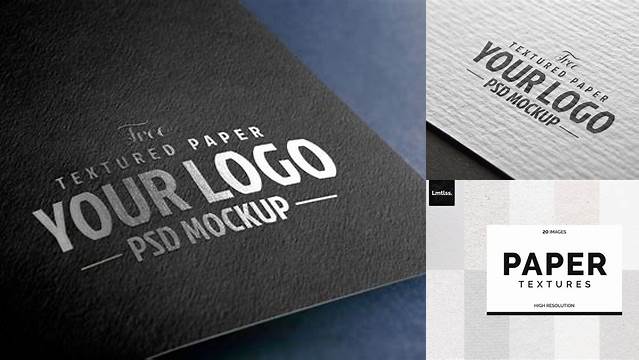 8818+ Paper Texture Mockup Free Creative Layered Design File