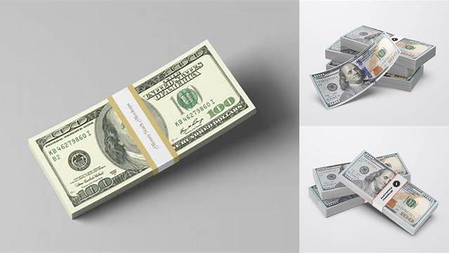 8819+ Money Stacks PSD Mockup Unique Free Photoshop Files