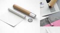 882+ Rolled Paper Mockup Download Free