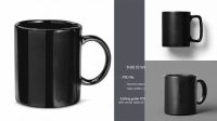 8823+ Black Mug Mockup Free Smart PNG Image