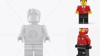 883+ Man Mini Figure PSD Mockup Exclusive PSD Design Freebie