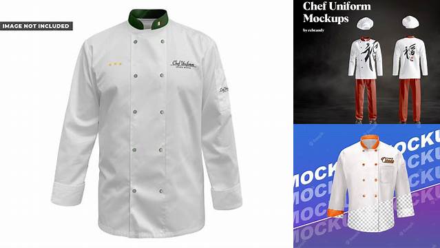 8839+ Chef Uniform Mockup Free Editable Mockup PSD