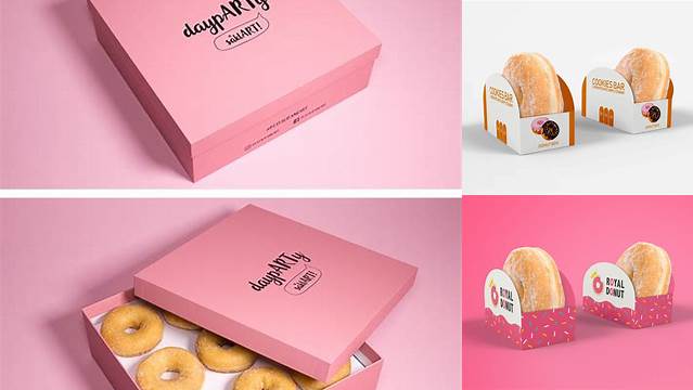 8840+ Donuts Mockup PSD for Free